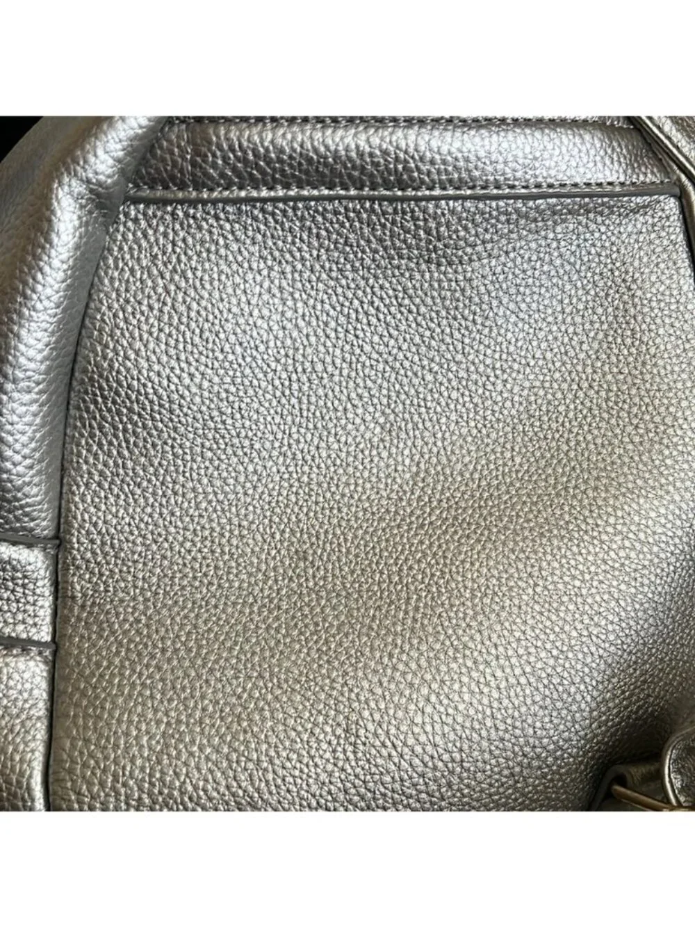 Olivia Miller Furface Silver Retro Inspired Monster Theme Mini Backpack